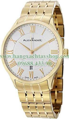 Alexander-A103B-03-Statesman-Triumph-Silver-Dial-Yellow-Gold-Swiss-hangxachtayshop Alexander-A103B-03-Statesman-Triumph-Silver-Dial-Yellow-Gold-Swiss-hangxachtayshop
