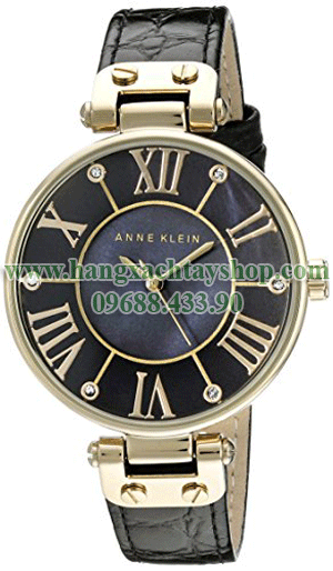 Anne-Klein-AK-1396BMBK-Gold-Tone-Black-Mother-Of-Pearl-hangxachtayshop Anne-Klein-AK-1396BMBK-Gold-Tone-Black-Mother-Of-Pearl-hangxachtayshop