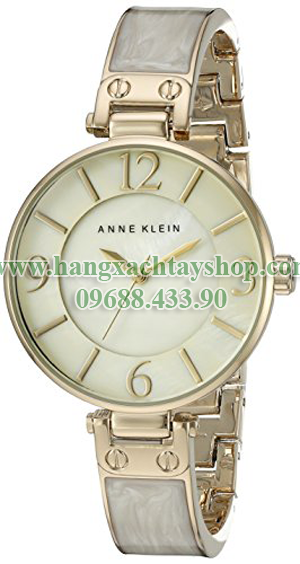 Anne-Klein-AK2210IMGB-Gold-Tone-and-Ivory-Marbleized-Bangle-hangxachtayshop Anne-Klein-AK2210IMGB-Gold-Tone-and-Ivory-Marbleized-Bangle-hangxachtayshop