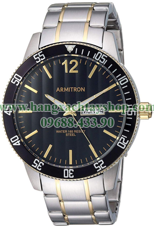 Armitron-205356BKTT-DayDate-Function-Two-Tone-Bracelet-hangxachtayshop Armitron-205356BKTT-DayDate-Function-Two-Tone-Bracelet-hangxachtayshop