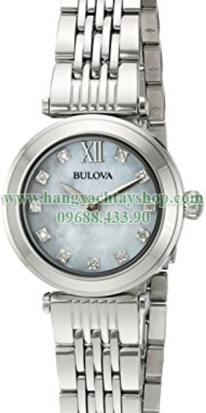 Bulova-96P167-Quartz-Stainless-Steel-Dress-Watch-hangxachtayshop Bulova-96P167-Quartz-Stainless-Steel-Dress-Watch-hangxachtayshop