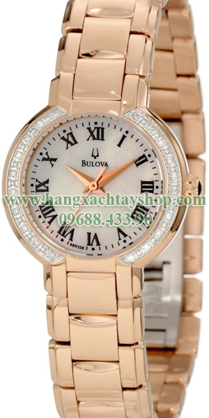 Bulova-N--98R156-Classic-Round-Diamond-Accented-hangxachtayshop Bulova-N--98R156-Classic-Round-Diamond-Accented-hangxachtayshop