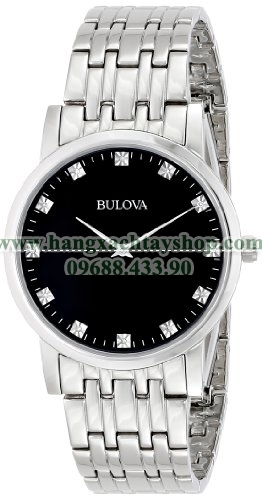 Bulova Nam 96D106 Diamond Black Dial Bracelet-hangxachtayshop Bulova Nam 96D106 Diamond Black Dial Bracelet-hangxachtayshop