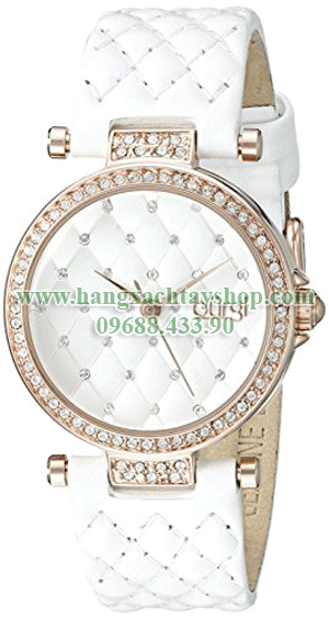 Burgi-BUR154WTR-Rose-Gold-Quartz-Watch-with-Swarovski-Crystal-Accents-and-White-Dial-With-White-Quilted-Satin-Strap-hangxachtayshop Burgi-BUR154WTR-Rose-Gold-Quartz-Watch-with-Swarovski-Crystal-Accents-and-White-Dial-With-White-Quilted-Satin-Strap-hangxachtayshop