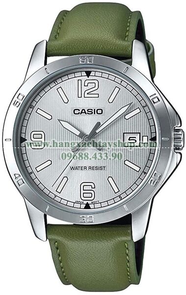 Casio MTP-V004L-3B Stainless Steel-hangxachtayshop