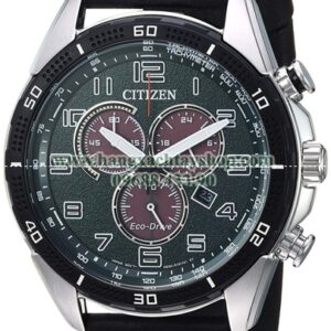 Citizen AT2441-08X Eco-Drive Stainless Steel Japanese-Quartz Leather Calfskin Strap-hangxachtayshop Citizen AT2441-08X Eco-Drive Stainless Steel Japanese-Quartz Leather Calfskin Strap-hangxachtayshop