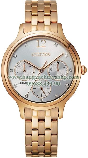 Citizen ED8183-54A Quartz Stainless Steel Strap-hangxachtayshop Citizen ED8183-54A Quartz Stainless Steel Strap-hangxachtayshop