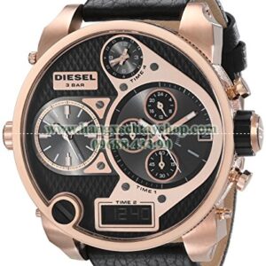Diesel DZ7261 Mr. Daddy Analog Display Analog Quartz Black Watch-hangxachtayshop
