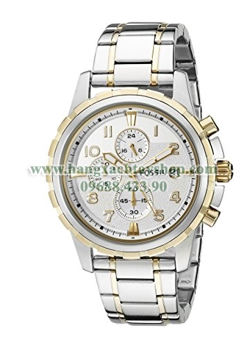 Fossil FS4795 Dean Two-Tone Stainless Steel Watch-hangxachtayshop Fossil FS4795 Dean Two-Tone Stainless Steel Watch-hangxachtayshop