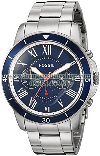 Fossil FS5238 Grant Sport Chronograph Stainless Steel Watch-hangxachtayshop Fossil FS5238 Grant Sport Chronograph Stainless Steel Watch-hangxachtayshop