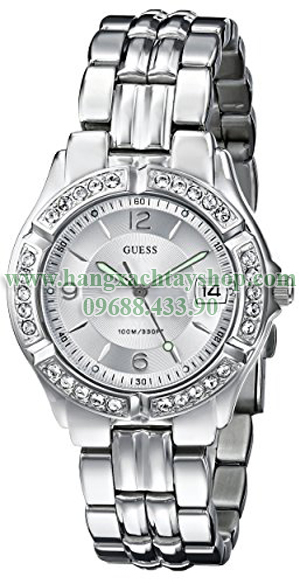 GUESS-G75511M-Mid-Size-Sporty-Chic-Silver-Tone-hangxachtayshop GUESS-G75511M-Mid-Size-Sporty-Chic-Silver-Tone-hangxachtayshop