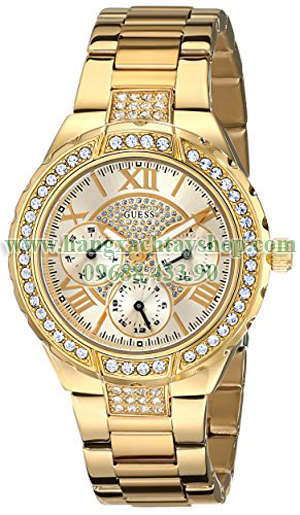 GUESS-U0111L2-Sparkling-Hi-Energy-Mid-Size-Gold-Tone-hangxachtayshop GUESS-U0111L2-Sparkling-Hi-Energy-Mid-Size-Gold-Tone-hangxachtayshop