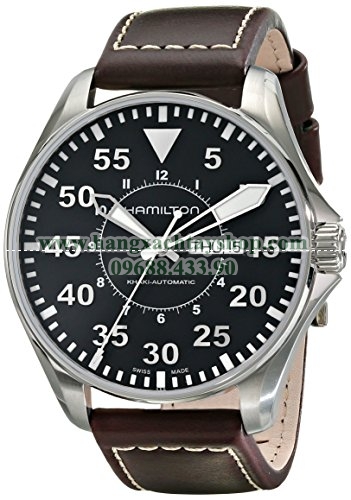 Hamilton H64715535 Khaki Pilot Black Dial Watch-hangxachtayshop Hamilton H64715535 Khaki Pilot Black Dial Watch-hangxachtayshop