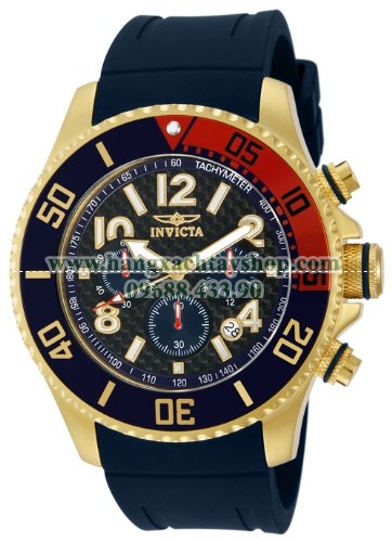 Invicta Nam 13730 Pro Diver Chronograph Black Carbon Fiber Dial Black Polyurethane Watch-hangxachtayshop Invicta Nam 13730 Pro Diver Chronograph Black Carbon Fiber Dial Black Polyurethane Watch-hangxachtayshop