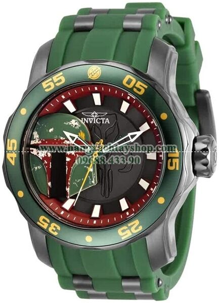 Invicta Star Wars Boba Fett Quartz Men's Watch 32517-hangxachtayshop