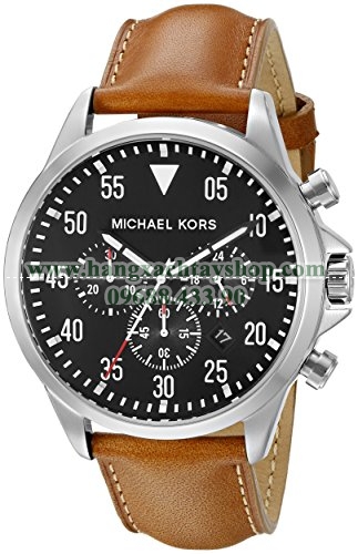 Michael Kors MK8333 Gage Brown-hangxachtayshop Michael Kors MK8333 Gage Brown-hangxachtayshop