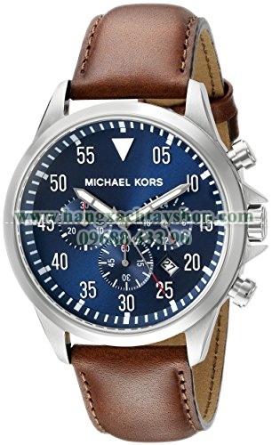 Michael Kors MK8362 Gage Stainless Steel-hangxachtayshop Michael Kors MK8362 Gage Stainless Steel-hangxachtayshop
