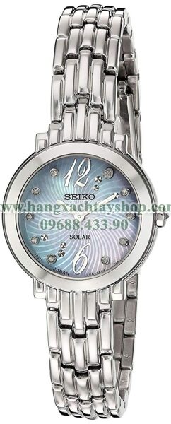 Seiko SUP353 Tressia Silvertone Diamond Watch-hangxachtayshop