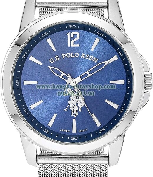 U.S. Polo Assn. Quartz Watch with Alloy Strap1-hangxachtayshop